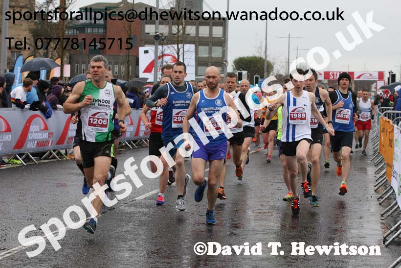 Sunderland City Half 10k, Sunderland City Half Marathon and 10k. Photo: David T. Hewitson/Sports for All Pics